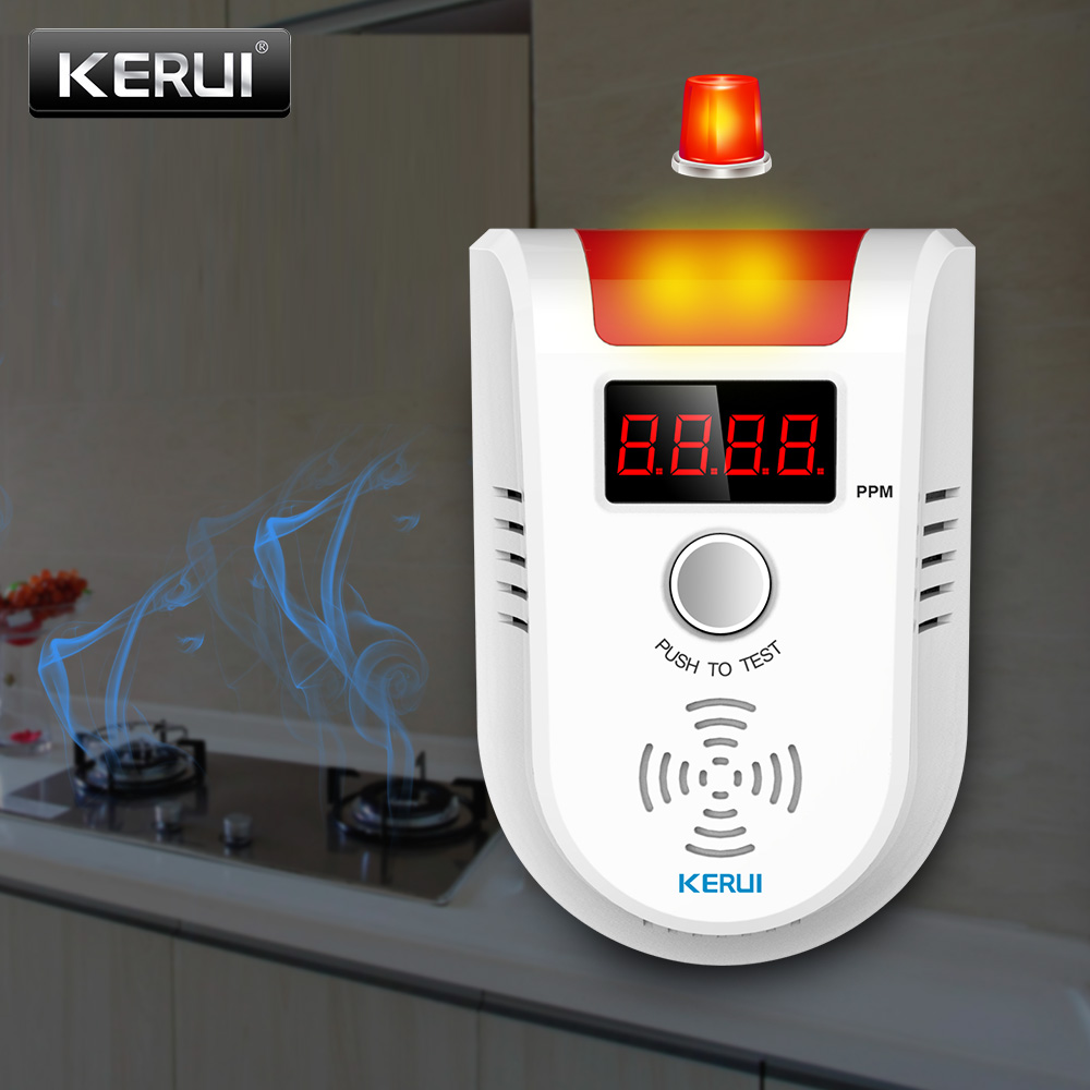 Home Security Gadgets - KERUI GD13 детектор газа сжиженного нефтяного