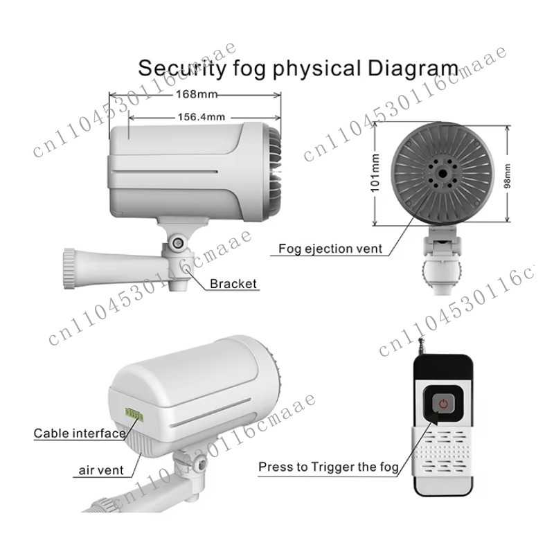 Home Security Fog System - Банковская противотуманная охранная противотуманная сигнализация Домашняя