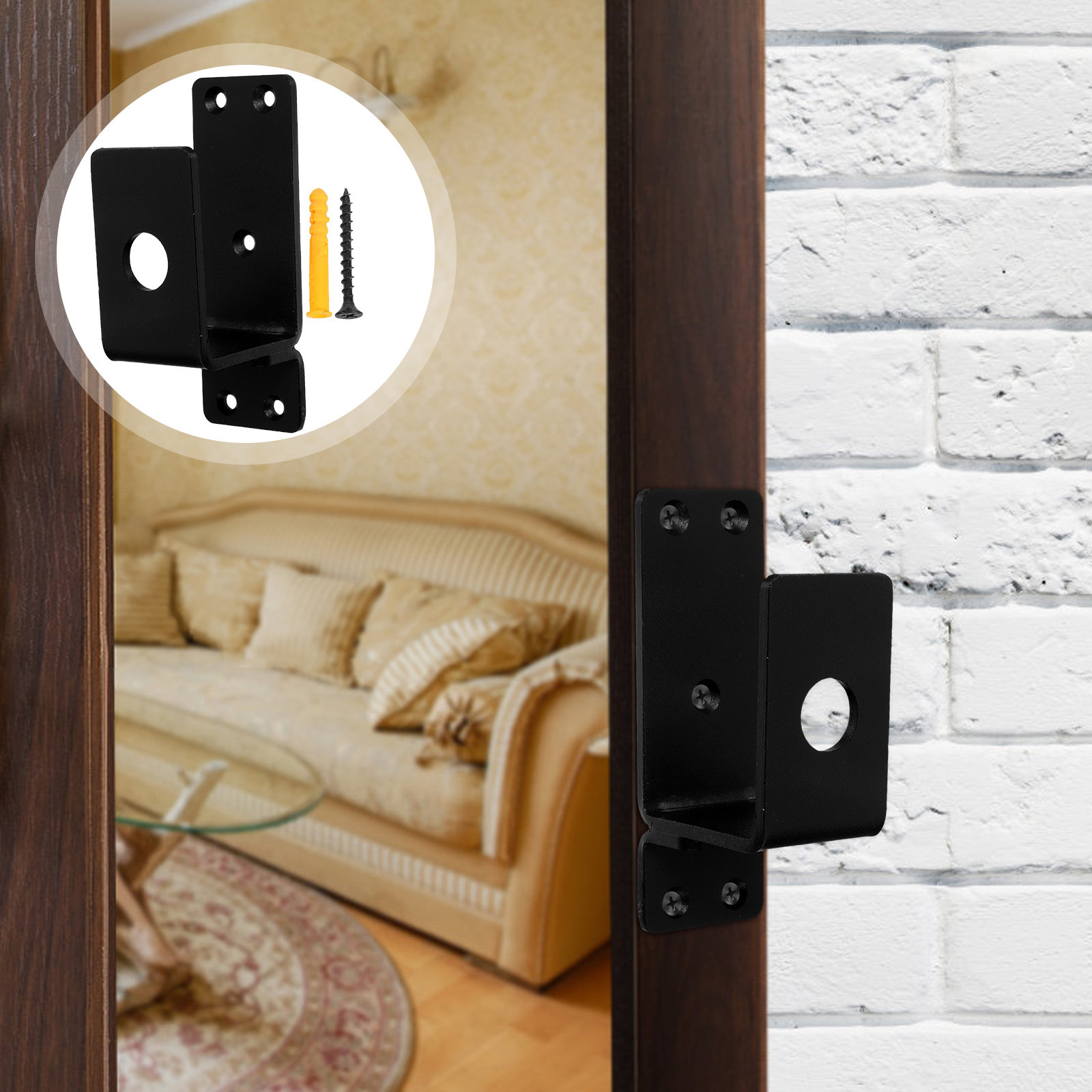 Home Security Bars - Комплект из 1 шт. Усиленный U-образный