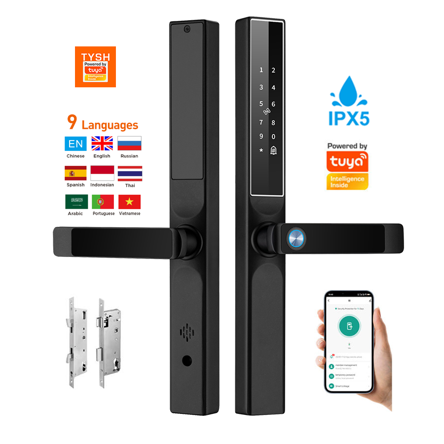 Home Security Ideas - Приложение Tuya, дверной замок с отпечатком