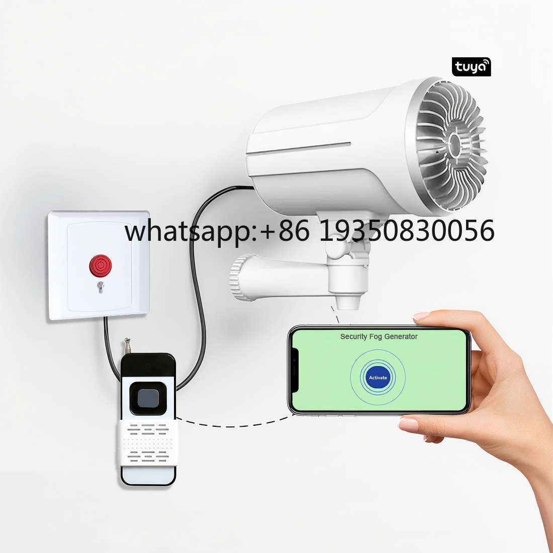 Home Security Fog System - Высококачественная система противодымной защиты для умного