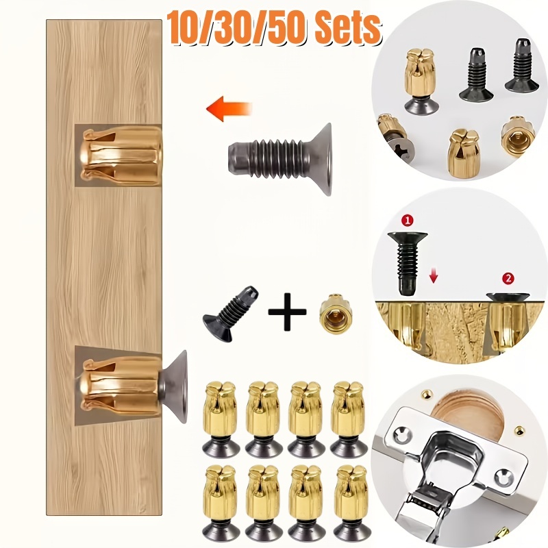 Door Reinforcer Kit - Наборы для ремонта петель (10/30/50 шт.):