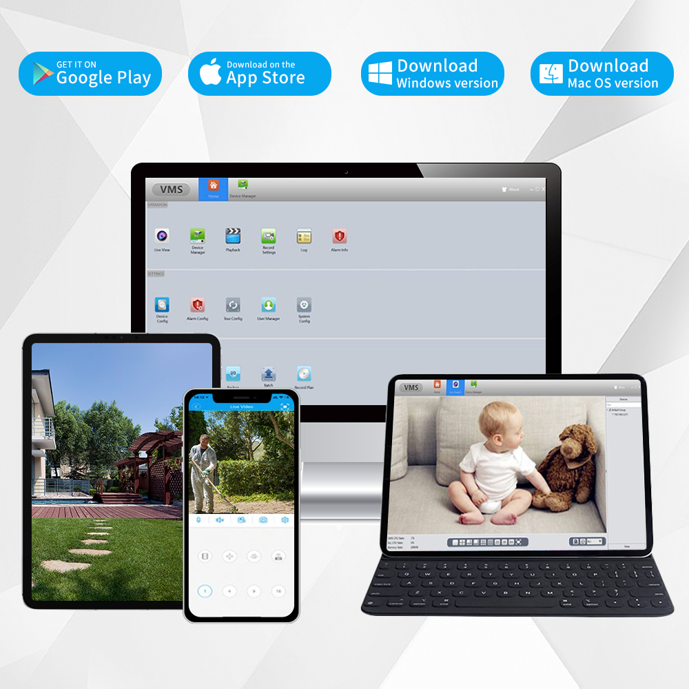 Комплект системы видеонаблюден – обзор и цена Home Security Video Cameras