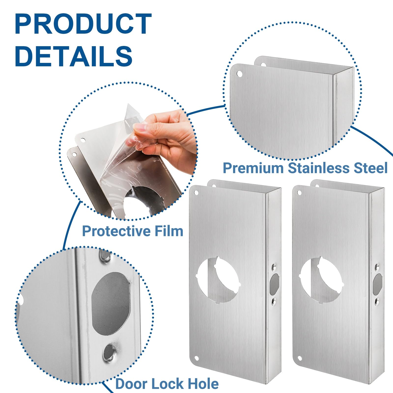Усиливающая пластина из нержав – обзор и цена Door Reinforcer Kit