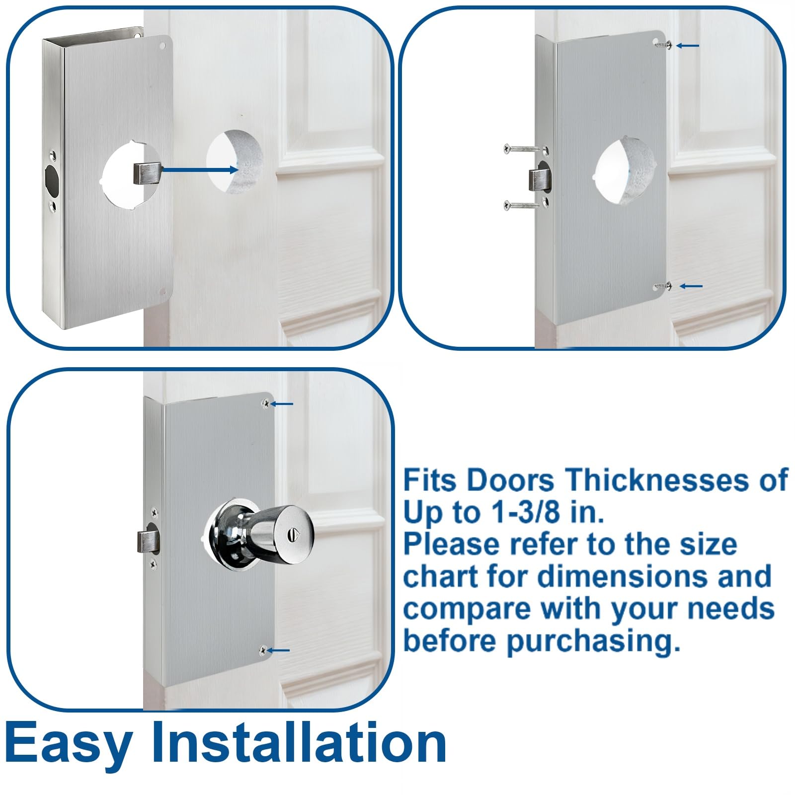 Усиливающая пластина из нержав – обзор и цена Door Reinforcer Kit