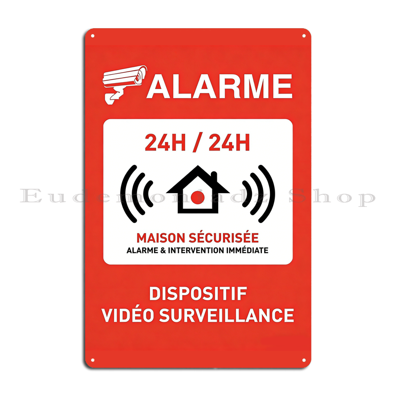 Винтажная металлическая таблич – обзор и цена Home Security Gadgets