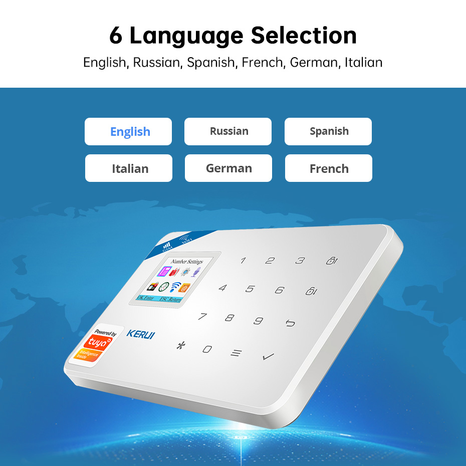 KERUI W181 Система сигнализаци – обзор и цена Home Security Technology