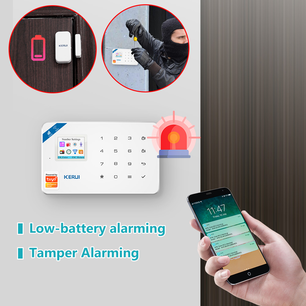KERUI W181 Система сигнализаци – обзор и цена Home Security Technology