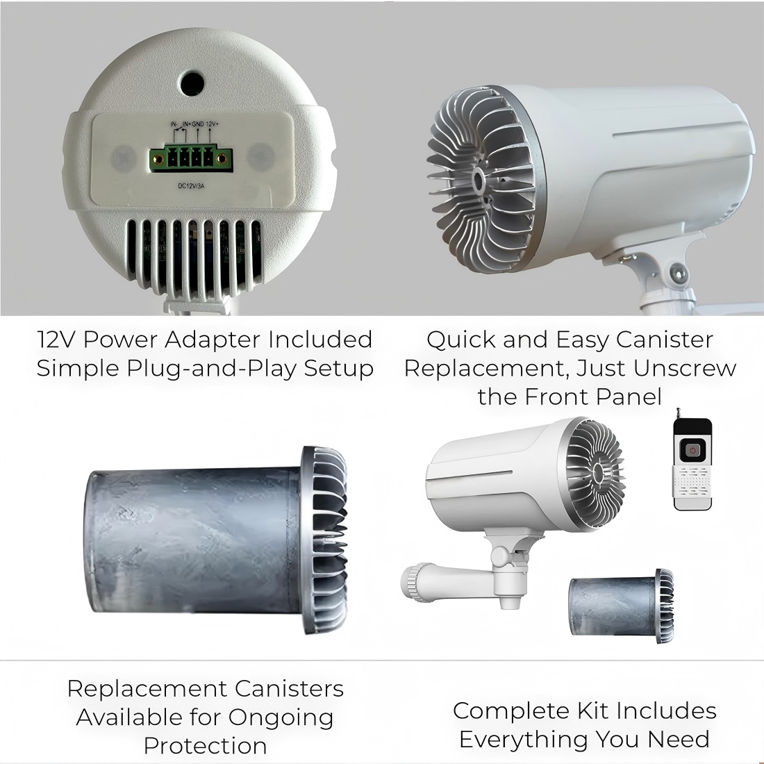 Система противовзломной дымово – обзор и цена Home Security Fog System