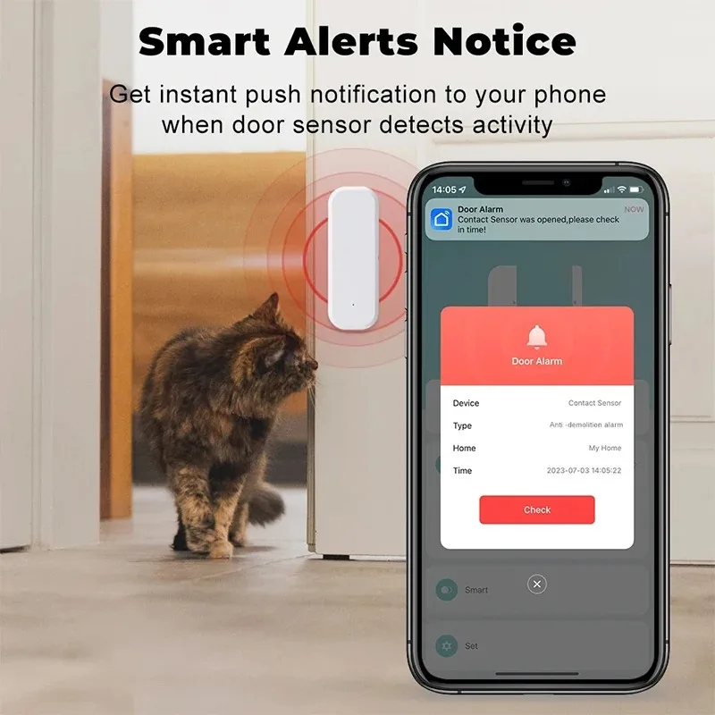 Умный датчик открытия/закрытия – обзор и цена Home Security Technology