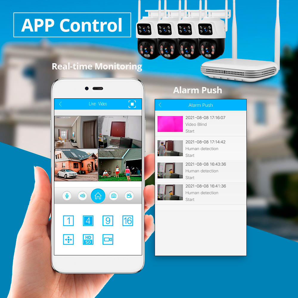 Керуи водонепроницаемый 6MP HD – обзор и цена Home Security Indoor Cameras