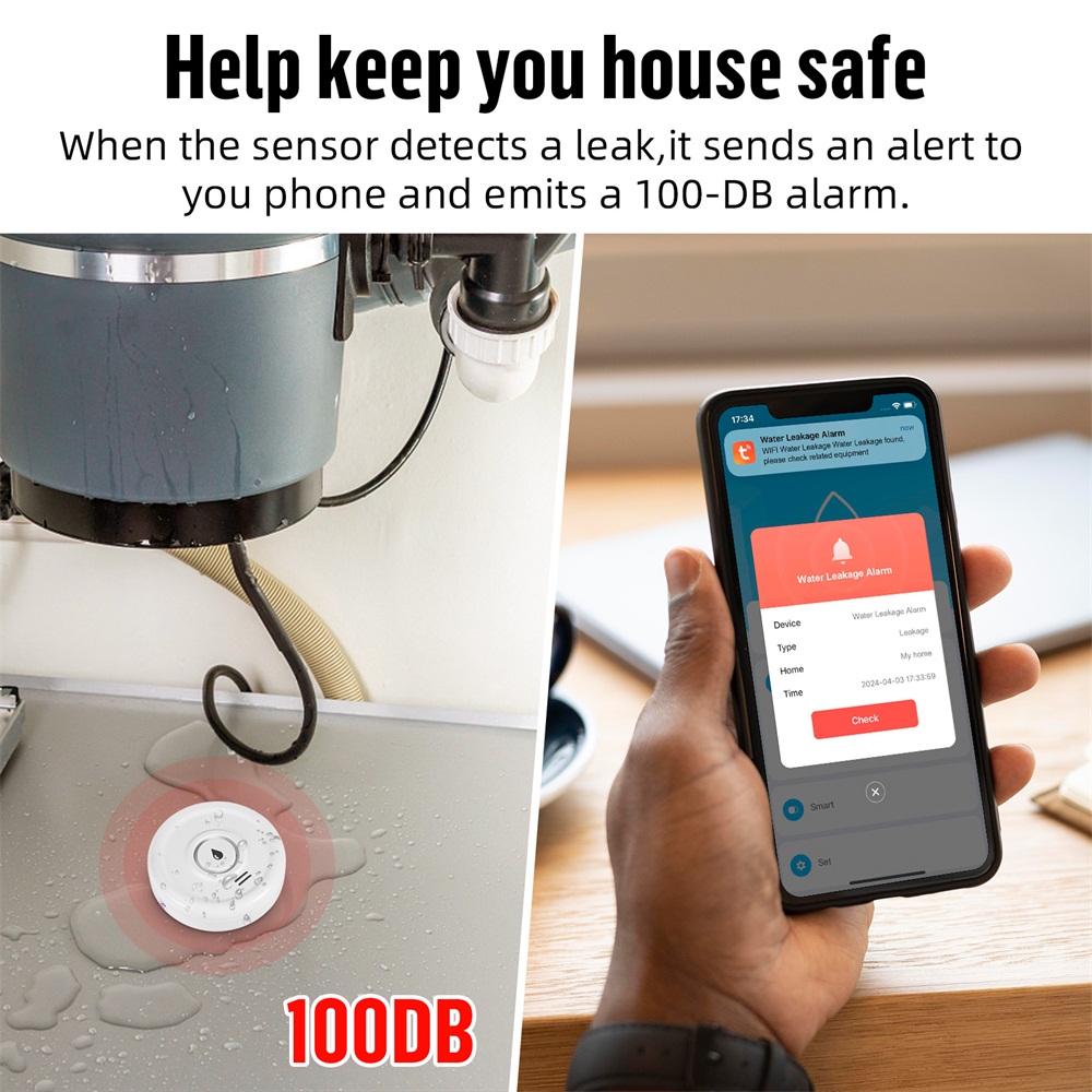 Детектор утечки воды Fuers, ум – обзор и цена Home Security Gadgets