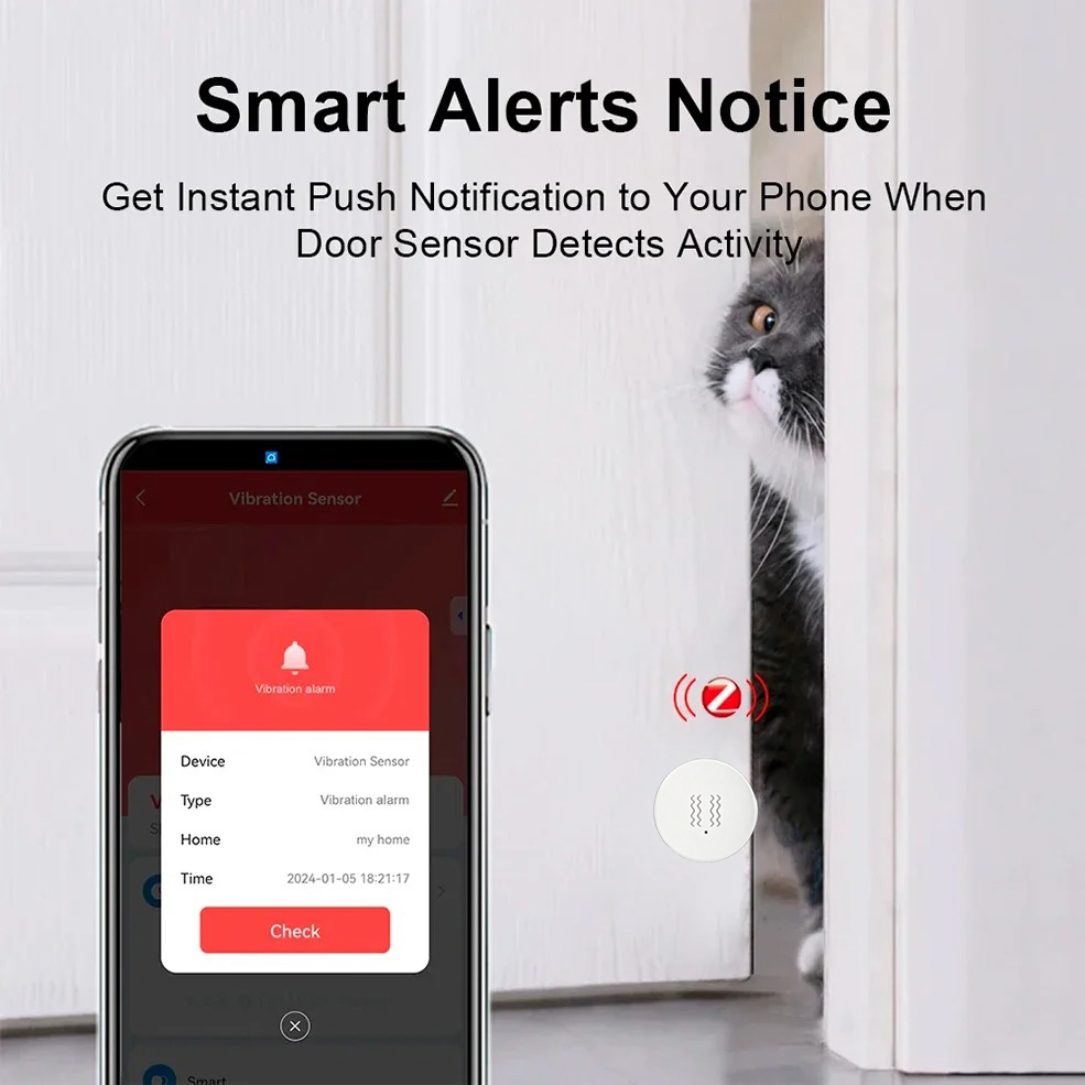 Умный датчик вибрации и наклон – обзор и цена Home Security Systems