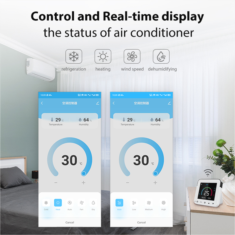 Wi-Fi контроллер кондиционера  – обзор и цена Home Security Technology