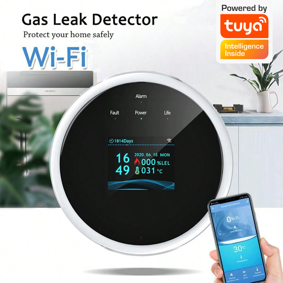 Датчик газа с Wi-Fi 2.4G, дете – обзор и цена Home Security Gadgets