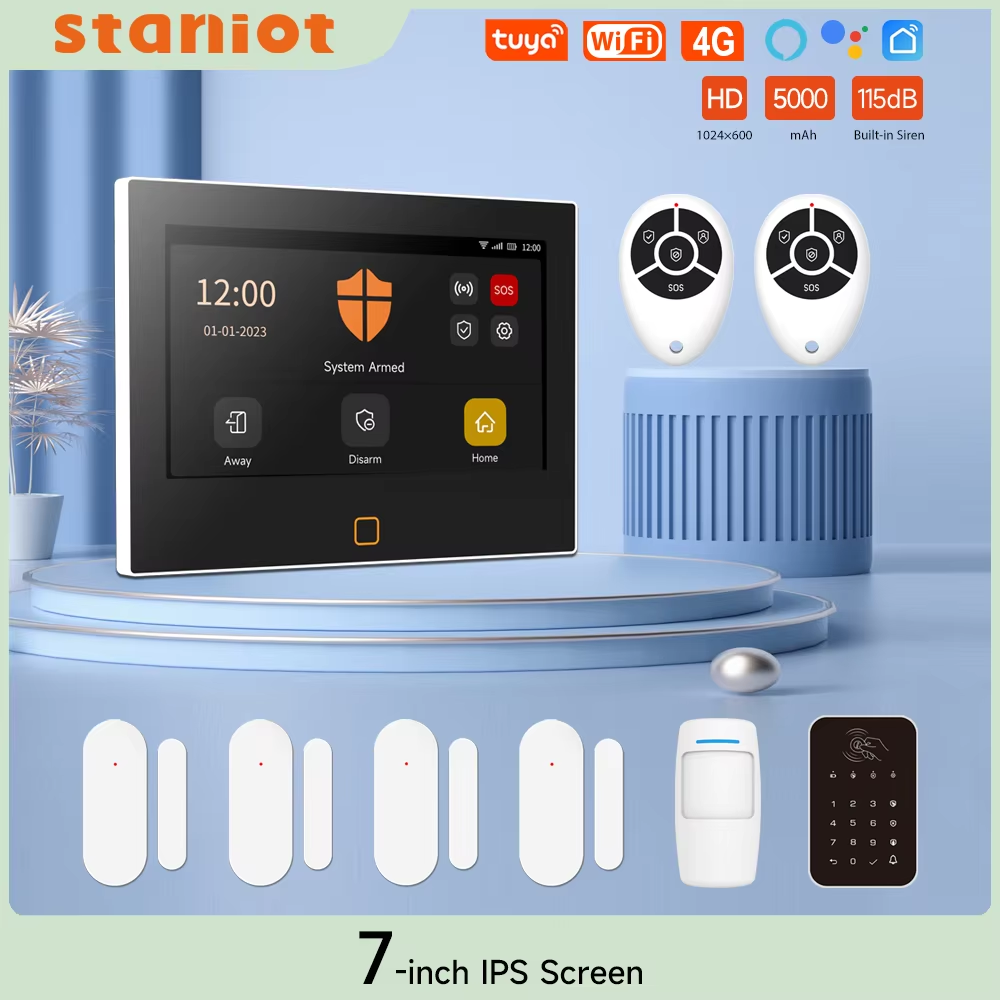 Staniot 7 дюймов HD сигнализац – обзор и цена Home Security Technology
