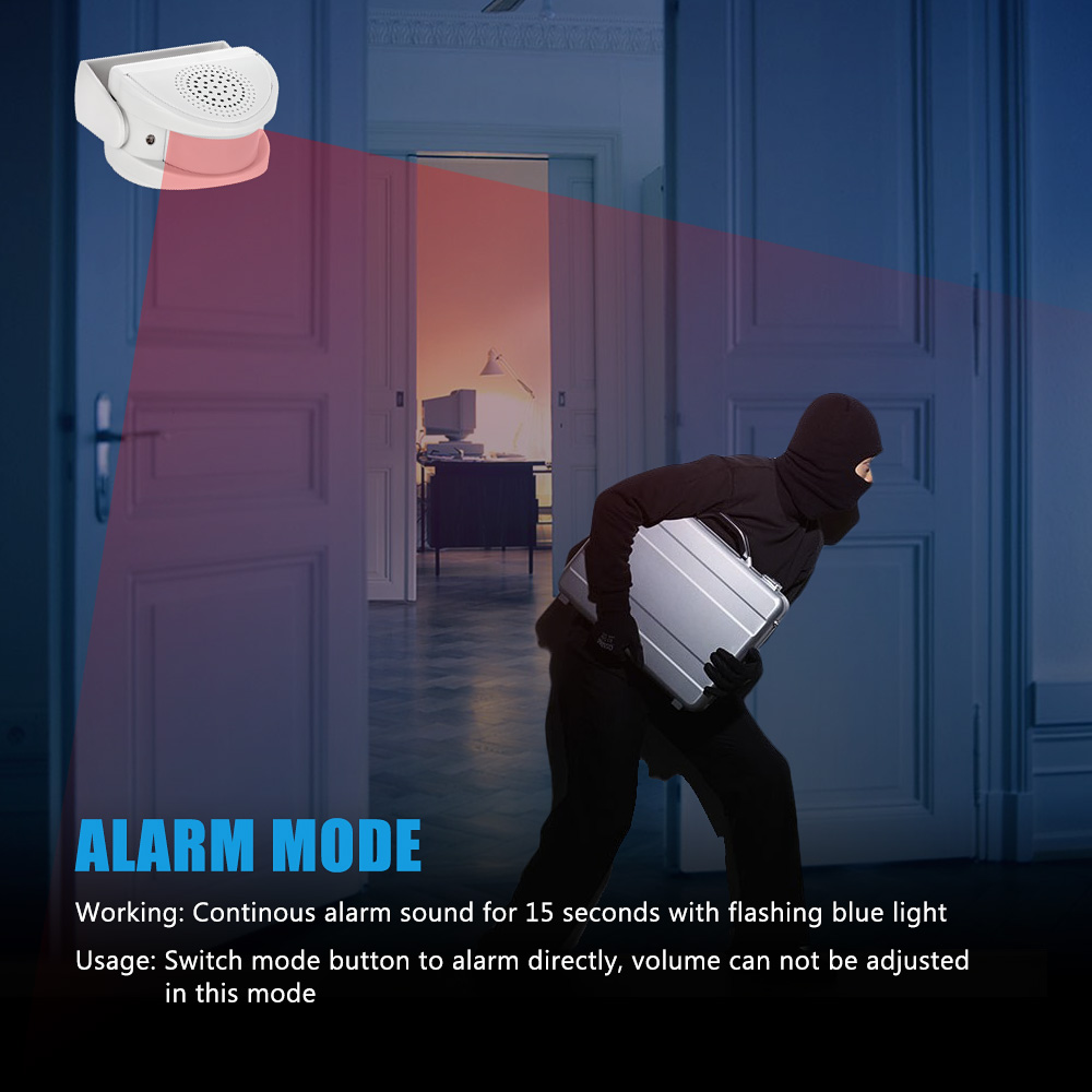 32-песенний инфракрасный звоно – обзор и цена Home Security Gadgets